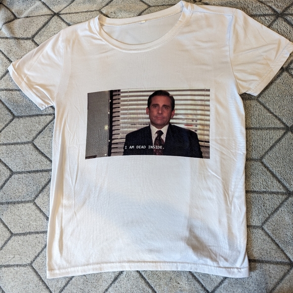 The Office - T-Shirt Uomo, Colore Blu, Taglia XXL, Cotone